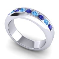 Men's Channel Set Modern 6mm Band