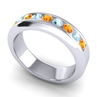 Men's Channel Set Modern 6mm Band