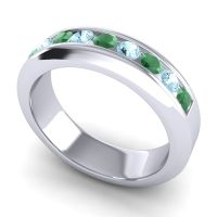 Men's Channel Set Modern 6mm Band