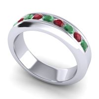 Men's Channel Set Modern 6mm Band