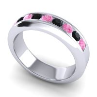 Men's Channel Set Modern 6mm Band