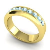 Men's Channel Set Modern 6mm Band