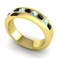 Men's Channel Set Modern 6mm Band