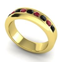 Men's Channel Set Modern 6mm Band