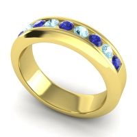Men's Channel Set Modern 6mm Band