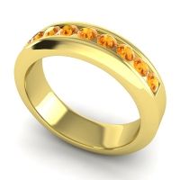 Men's Channel Set Modern 6mm Band
