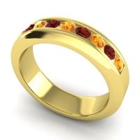 Men's Channel Set Modern 6mm Band