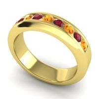 Men's Channel Set Modern 6mm Band