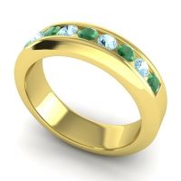 Men's Channel Set Modern 6mm Band