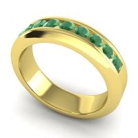 Men's Channel Set Modern 6mm Band