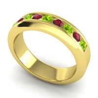 Men's Channel Set Modern 6mm Band