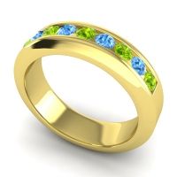 Men's Channel Set Modern 6mm Band