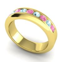 Men's Channel Set Modern 6mm Band