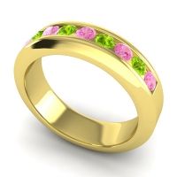 Men's Channel Set Modern 6mm Band