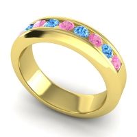 Men's Channel Set Modern 6mm Band