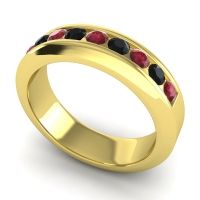 Men's Channel Set Modern 6mm Band