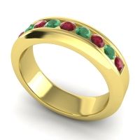 Men's Channel Set Modern 6mm Band