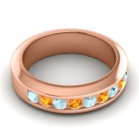 Men's Channel Set Modern 6mm Band