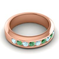 Men's Channel Set Modern 6mm Band