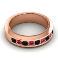 Men's Channel Set Modern 6mm Band