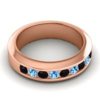 Men's Channel Set Modern 6mm Band
