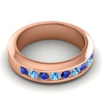 Men's Channel Set Modern 6mm Band