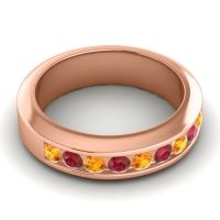 Men's Channel Set Modern 6mm Band