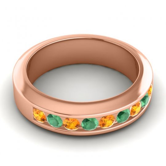 Men's Channel Set Modern 6mm Band