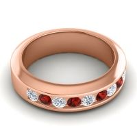 Men's Channel Set Modern 6mm Band