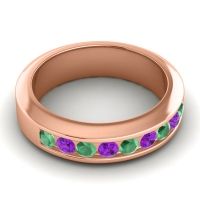Men's Channel Set Modern 6mm Band