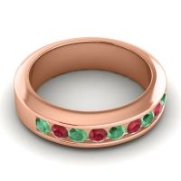 Men's Channel Set Modern 6mm Band