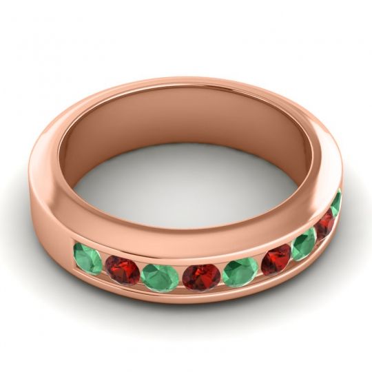 Men's Channel Set Modern 6mm Band