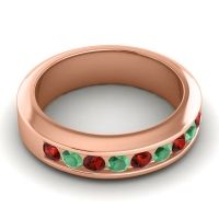 Men's Channel Set Modern 6mm Band