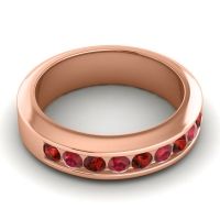 Men's Channel Set Modern 6mm Band