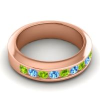 Men's Channel Set Modern 6mm Band
