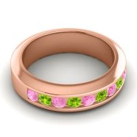 Men's Channel Set Modern 6mm Band