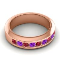 Men's Channel Set Modern 6mm Band