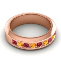 Men's Channel Set Modern 6mm Band