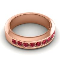 Men's Channel Set Modern 6mm Band