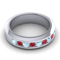 Men's Channel Set Modern 6mm Band