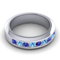 Men's Channel Set Modern 6mm Band