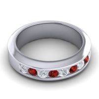 Men's Channel Set Modern 6mm Band