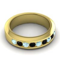 Men's Channel Set Modern 6mm Band