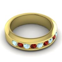 Men's Channel Set Modern 6mm Band