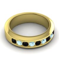 Men's Channel Set Modern 6mm Band