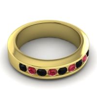 Men's Channel Set Modern 6mm Band