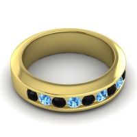 Men's Channel Set Modern 6mm Band