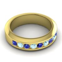 Men's Channel Set Modern 6mm Band