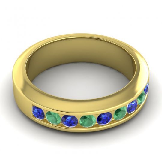 Men's Channel Set Modern 6mm Band
