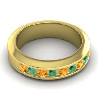 Men's Channel Set Modern 6mm Band